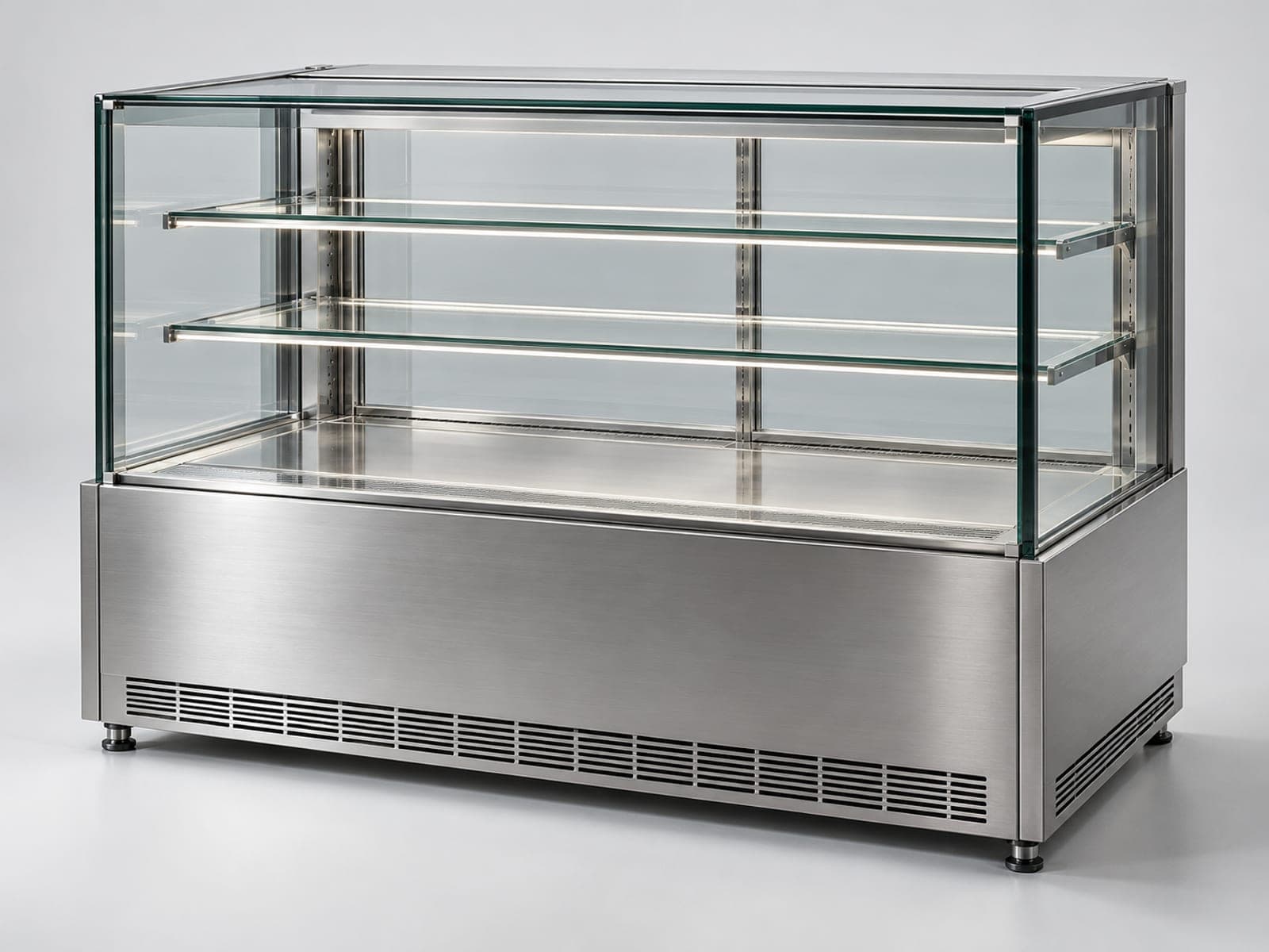 Straight-Glass Pastry Cabinet
